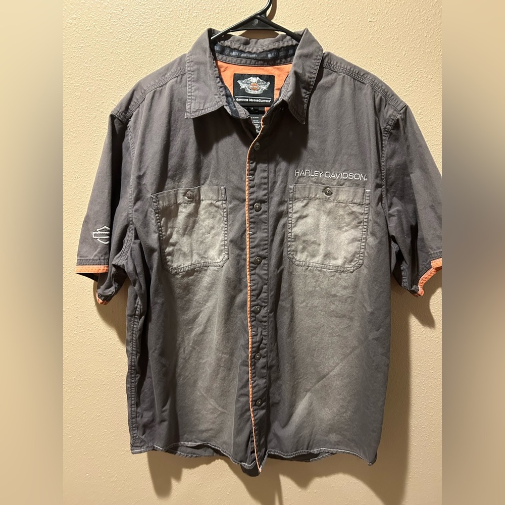 Men’s Harley‎ Davidson Button Down